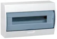 KREPTA 3 Корпус пластиковый ЩРН-П-18 IP41 белый IEK в Москве KREPTA 3 Корпус пластиковый ЩРН-П-18 IP41 белый IEK - foto