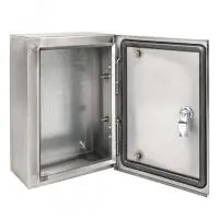 Щит из нержавеющей стали Inox AISI 304 (400х 400х210) IP66 У1 PROxima в Москве Щит из нержавеющей стали Inox AISI 304 (400х 400х210) IP66 У1 PROxima - foto