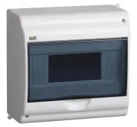 KREPTA 3 Корпус пластиковый КМПн 2/9-1 IP31 белый IEK в Москве KREPTA 3 Корпус пластиковый КМПн 2/9-1 IP31 белый IEK - foto