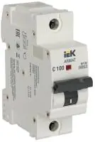 ARMAT Автоматический выключатель M10H 1P C 100A IEK в Москве ARMAT Автоматический выключатель M10H 1P C 100A IEK - foto