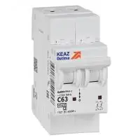 Выключатель автоматический двухполюсный 63А C 4,5кА AC OptiDin BM63-2C63-4,5-УХЛ3 в Москве Выключатель автоматический двухполюсный 63А C 4,5кА AC OptiDin BM63-2C63-4,5-УХЛ3 - foto